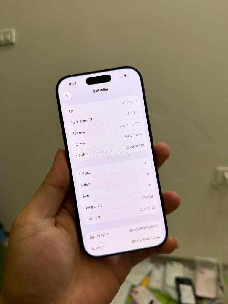 Apple iPhone 17 Pro - Qt - 256g / Full CN 100%. Mua bán Điện thoại tại Quận Thanh Xuân Hà Nội được đăng bởi Bui Minh hình 1