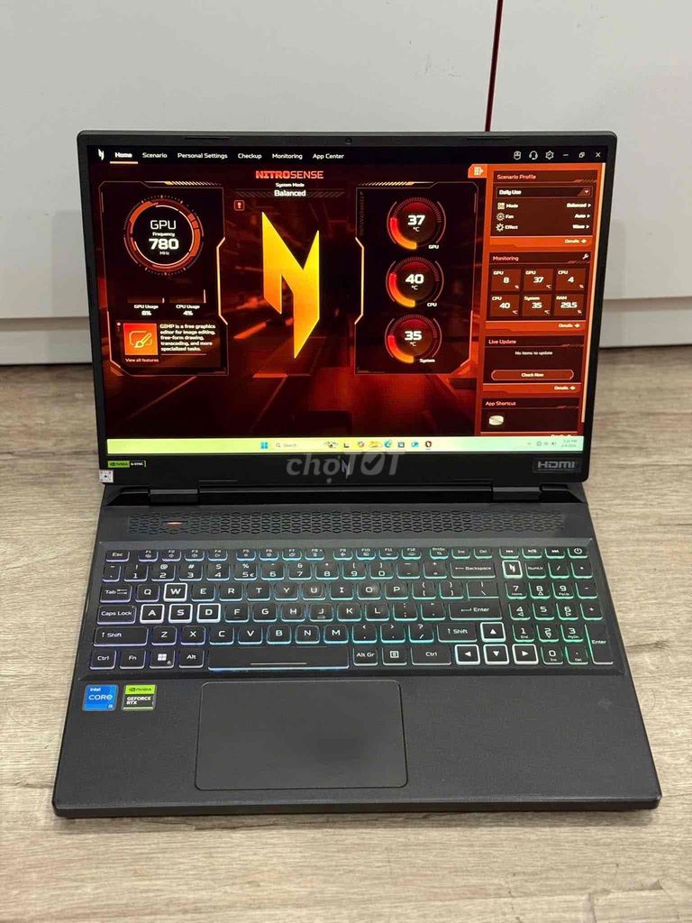 Acer Nitro 16 Phoenix i5 13500h 16GB/512GB 4050. Mua bán Laptop tại Thành phố Buôn Ma Thuột Đắk Lắk được đăng bởi Minh hình 1