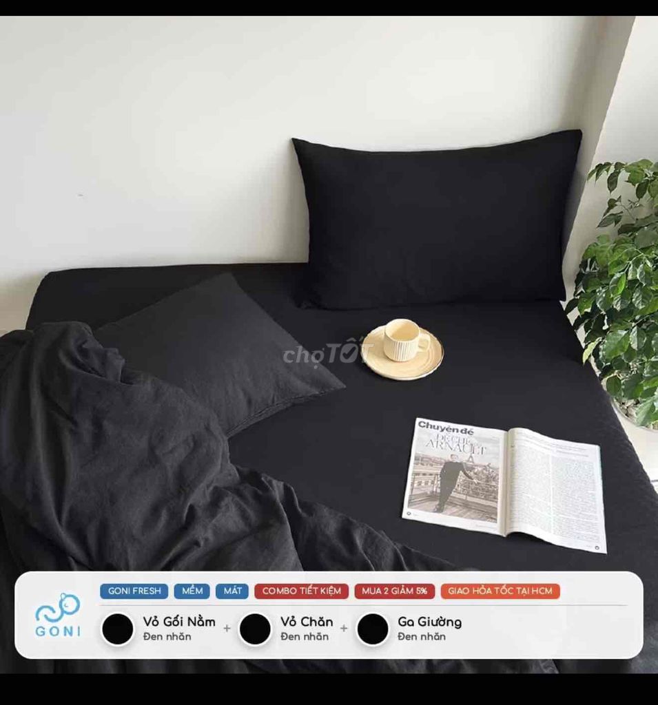 Bộ chăn ga gối GONI FRESH (thanh lý do nhầm size). Mua bán Giường, chăn ga gối nệm tại Quận Đống Đa Hà Nội được đăng bởi Thanh Huyen hình 1
