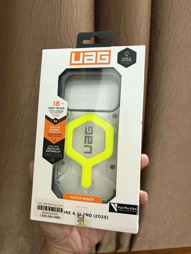 Ốp lưng UAG Pathfinder Clear Neon. Mua bán Phụ kiện (Màn hình, Chuột...) tại Huyện Cẩm Mỹ Đồng Nai được đăng bởi Nguyễn Lý hình 1