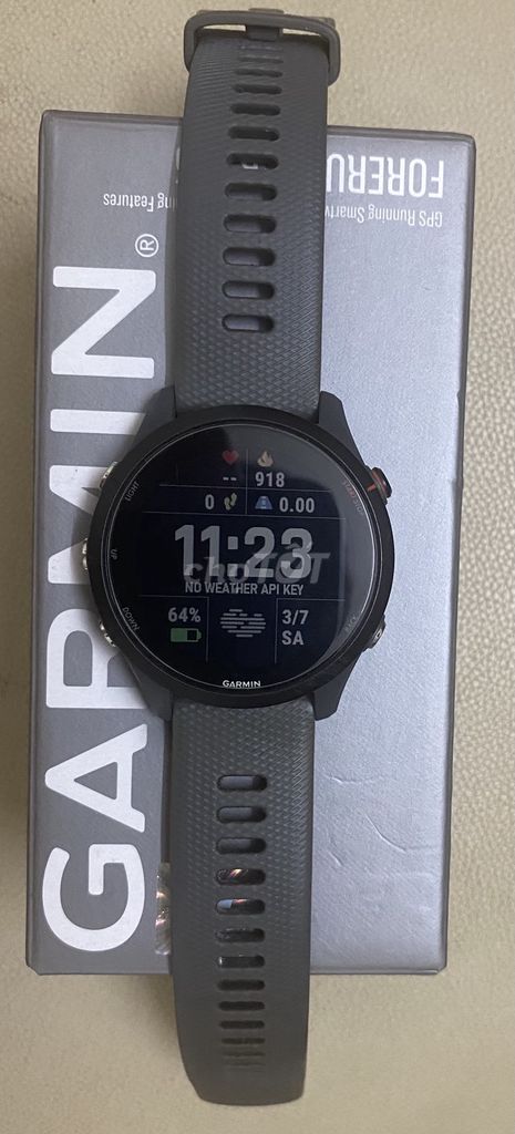 Garmin Forerunner 255 Xám Đã dùng. Mua bán Thiết bị đeo thông minh tại Quận Long Biên Hà Nội được đăng bởi Le hình 1