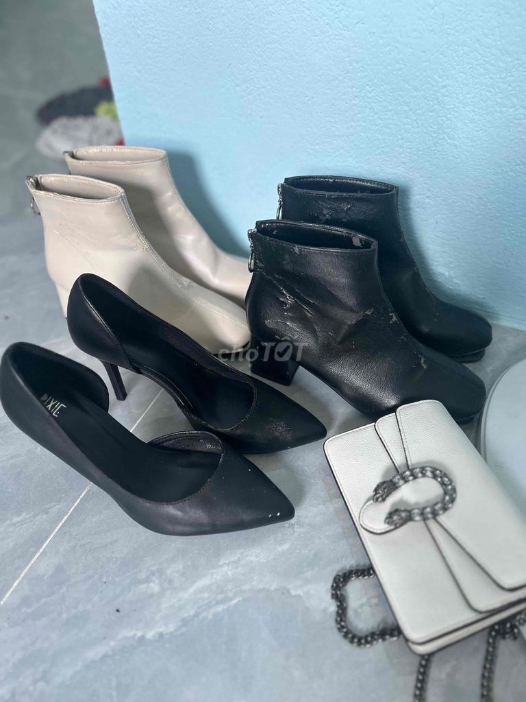Giày cao gót Nữ Da size 38 Đã sử dụng. Mua bán Giày dép tại Huyện Châu Thành Tây Ninh được đăng bởi Nhi hình 1