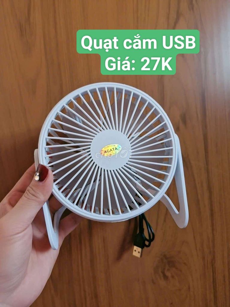 Quạt mini cấm Usb