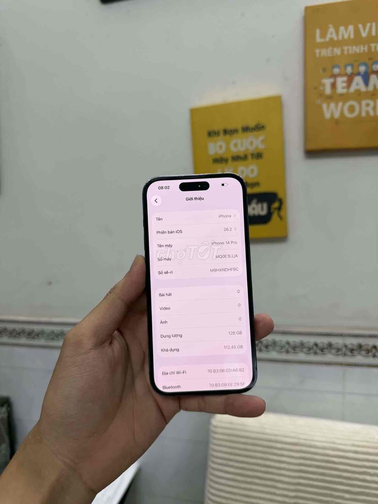 Apple iPhone 14 Pro 128GB Tím Nguyên bản. Mua bán Điện thoại tại Quận 12 Tp Hồ Chí Minh được đăng bởi Bán IPhone Trả góp bao nợ xấu  hình 1