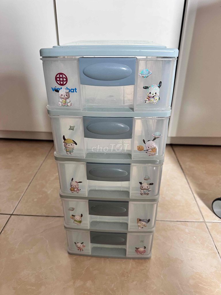 Kệ nhựa Việt Nhật Trong suốt, Xanh. Mua bán Tủ, kệ gia đình tại Quận Cầu Giấy Hà Nội được đăng bởi Trần Thị Thanh Huyền hình 1