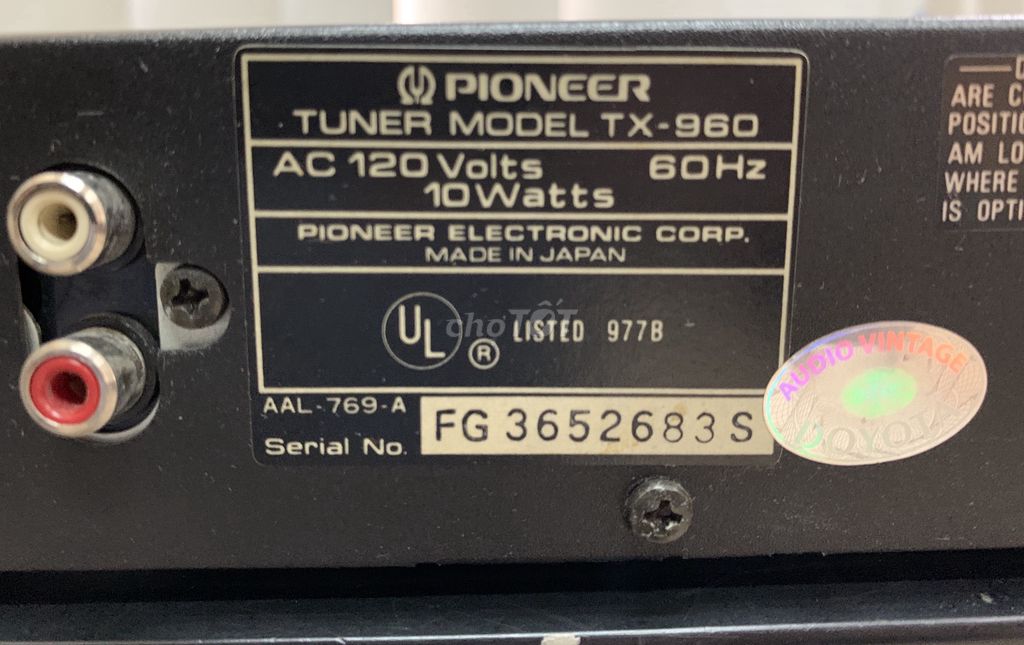 0903922326 - Nghe đài Tuner Pioneer