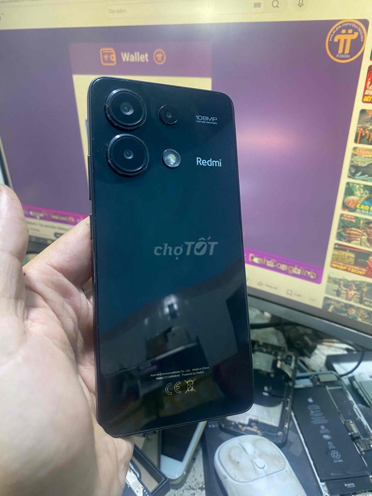 Xiaomi Redmi Note 13 Đen. Mua bán Điện thoại tại Thành phố Thuận An Bình Dương được đăng bởi Tran Tung hình 1