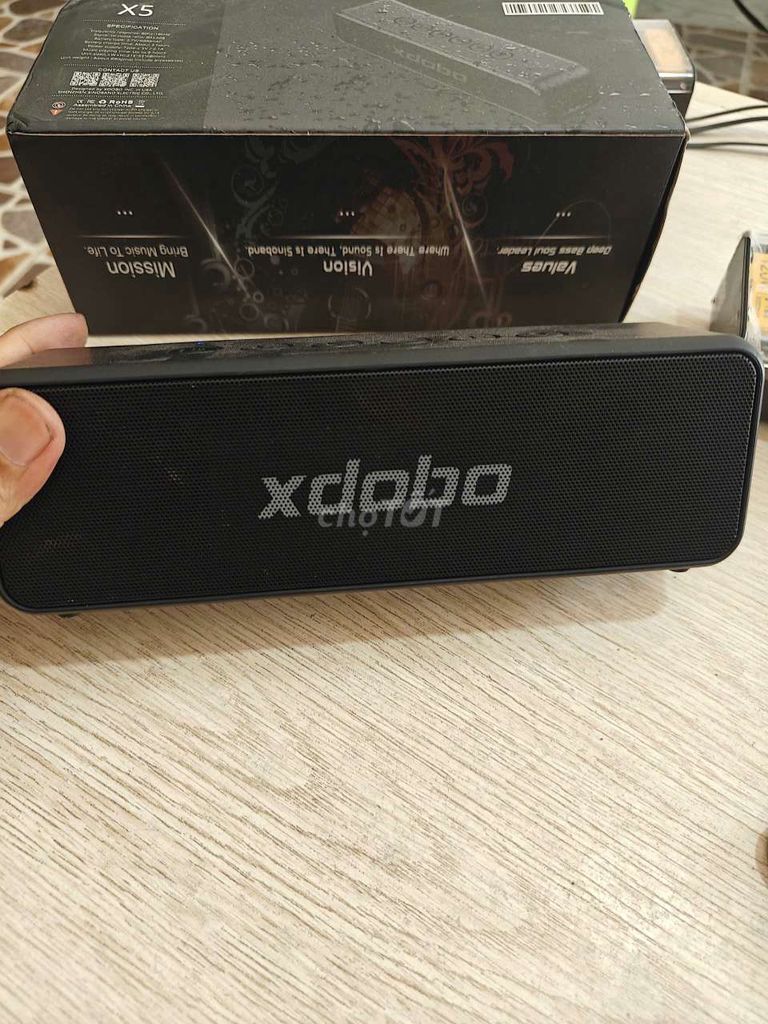 Loa Bluetooth Xbodo X5 Đen. Mua bán Tivi, Âm thanh tại Thành phố Nha Trang Khánh Hòa được đăng bởi Nam Nguyễn hình 1