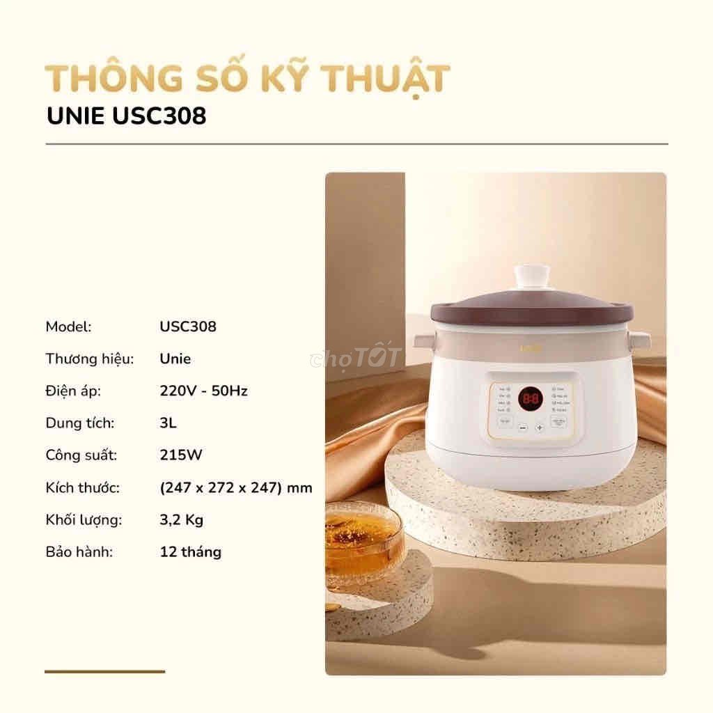 pass nồi hầm kho chính hãng unie mới full hộp