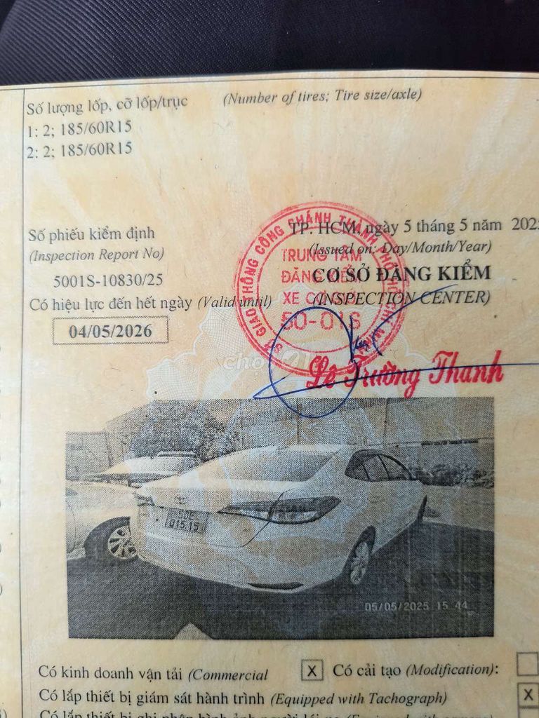 2020 1.5E MT - 161000 km. Mua bán Ô tô tại Quận 8 Tp Hồ Chí Minh được đăng bởi Vo Khac Điệp hình 6