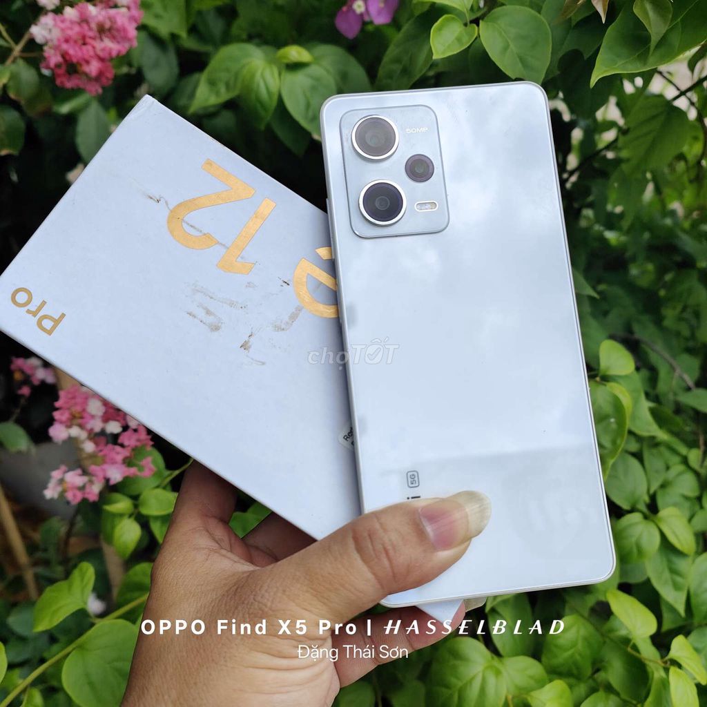 🔥🍒🍀Xiaomi Redmi Note 12 Pro 5G 8GB/128GB Trắng 99%. Mua bán Điện thoại tại Thành phố Biên Hòa Đồng Nai được đăng bởi Cửa hàng Xiaomi Biên Hoà  hình 1