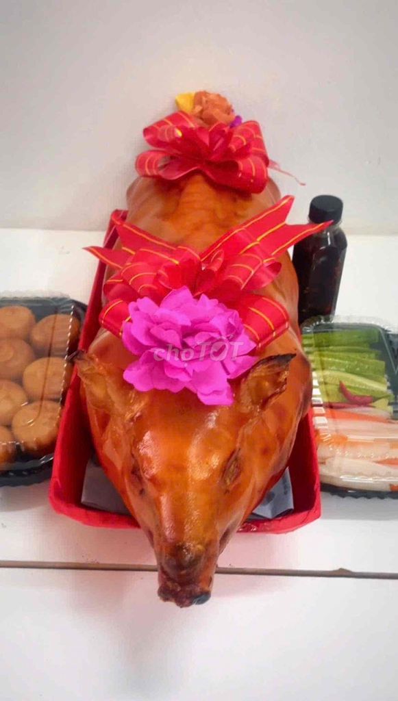 Heo sữa quay 1.5kg - 20kg. Mua bán Đồ ăn, thực phẩm và các loại khác tại Quận Tân Phú Tp Hồ Chí Minh được đăng bởi Heo Sữa Quay Sài Gòn hình 1