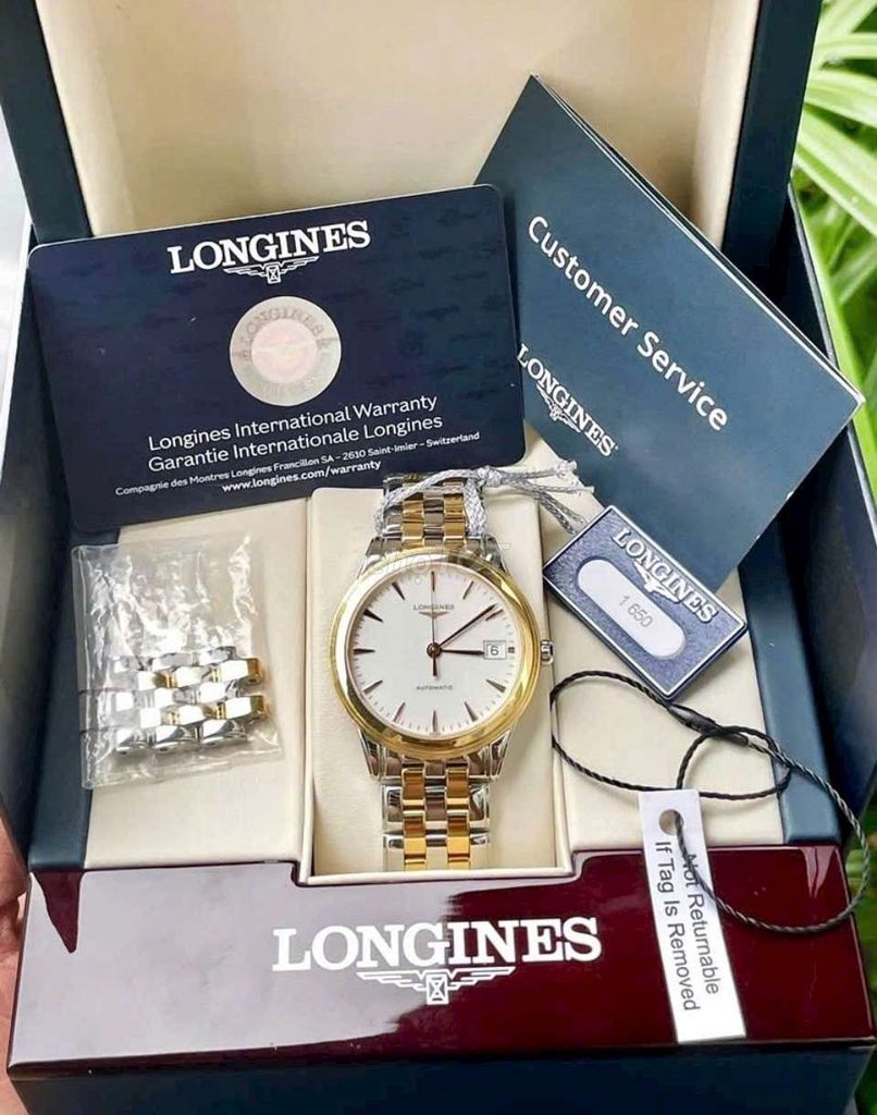 Longines Falagship máy L888 mới leng keng Fullset