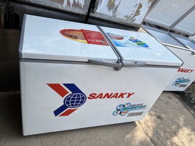 Tủ đông - mát Sanaky inverter 360L, mới 88%