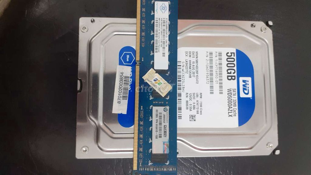 linh kiện máy tính bàn hdd, ddr3. Mua bán Linh kiện (RAM, Card...) tại Thành phố Mỹ Tho Tiền Giang được đăng bởi Huỳnh Quí hình 1