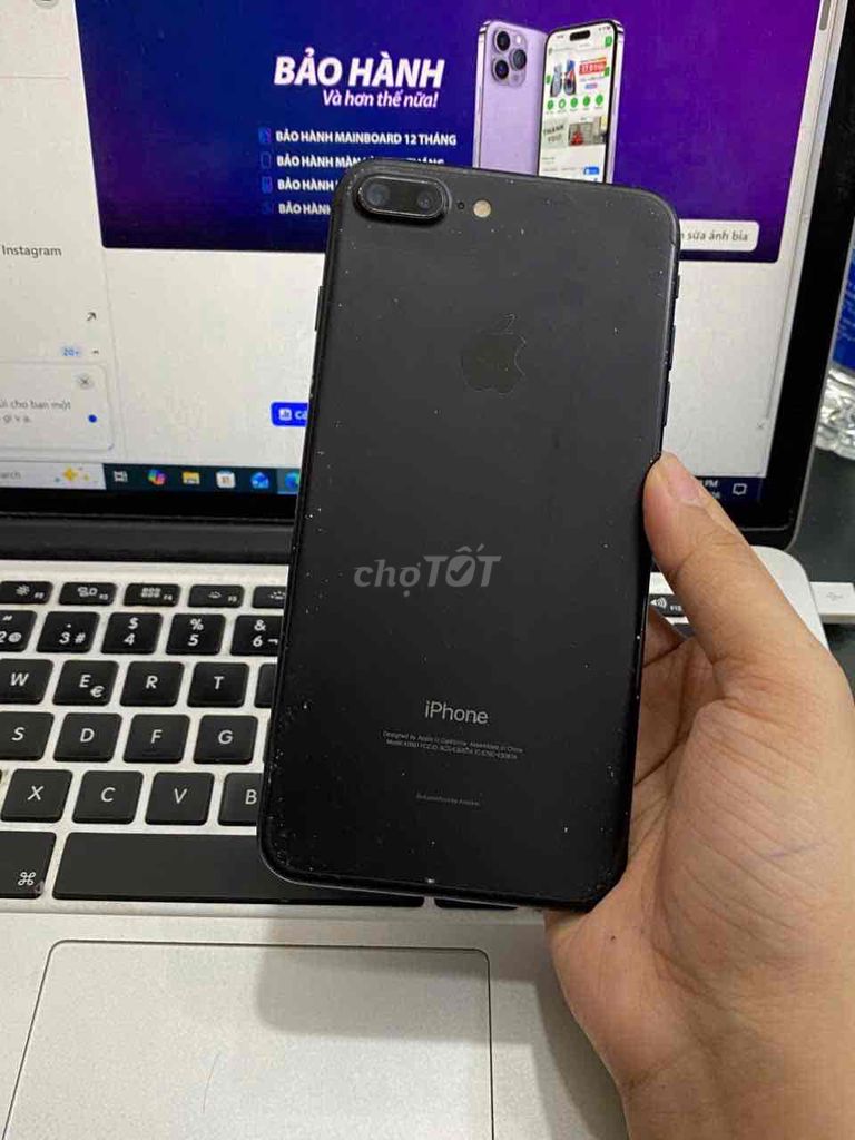 Iphone 7Plus 128G Đen Vn - Hư pin giá rẻ. Mua bán Điện thoại tại Quận 3 Tp Hồ Chí Minh được đăng bởi Tuấn Nguyễn hình 1