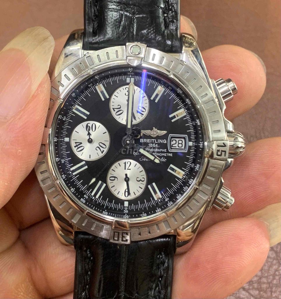 Đồng hồ Breitling Nam Dây da, Kim loại 44. Mua bán Đồng hồ tại Quận Đống Đa Hà Nội được đăng bởi ba duy hình 1