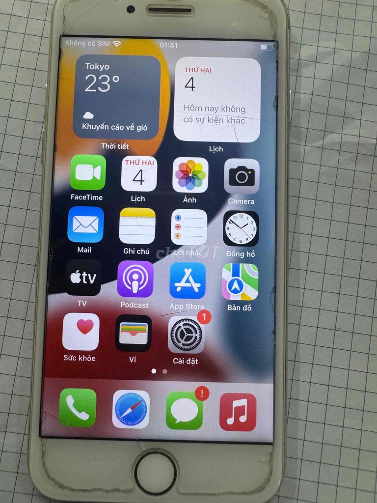 iPhone 7 128gb Bạc FULL CHỨC NĂNG. Mua bán Điện thoại tại Quận Tân Phú Tp Hồ Chí Minh được đăng bởi Nguyễn Tới  hình 1
