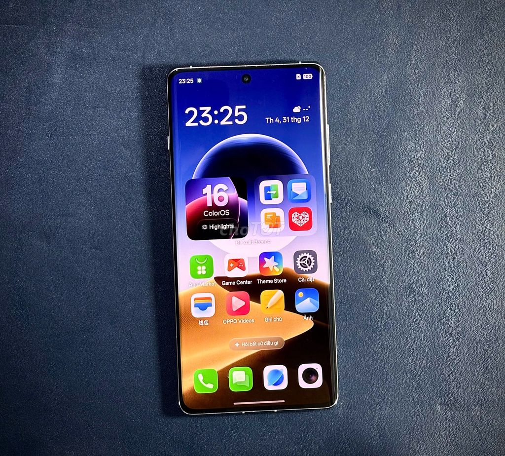 Oppo Find X7 5G 12/256 xanh như tin đăng gl. Mua bán Điện thoại tại Quận 3 Tp Hồ Chí Minh được đăng bởi T83 hình 1