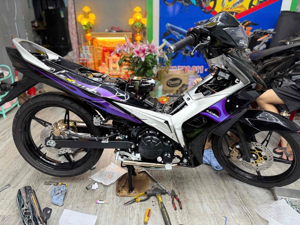 135 xuống áo máy zin & 57mm tuỳ chọn gop đưa 9 củ. Mua bán Xe máy tại Quận Thanh Khê Đà Nẵng được đăng bởi Xe Máy Tùng Nguyễn hình 5