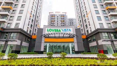 Giá tốt căn 65m2 Lovera Vista, full rèm giá 6 triệu/tháng