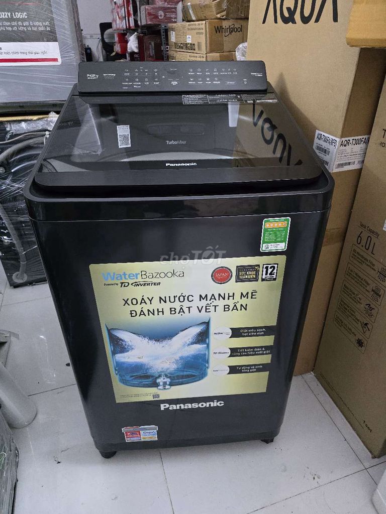 Máy giặt Panasonic 14.5kg Mới. Mua bán Máy giặt tại Quận 6 Tp Hồ Chí Minh được đăng bởi Đăng Dương hình 1
