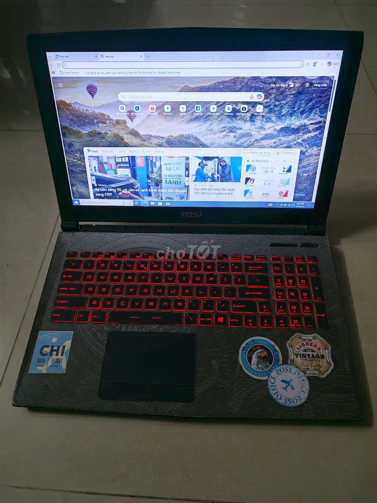 MSI GL62 i7-7700HQ GTX1050 . Mua bán Laptop tại Quận Ngũ Hành Sơn Đà Nẵng được đăng bởi José Mourinho hình 1