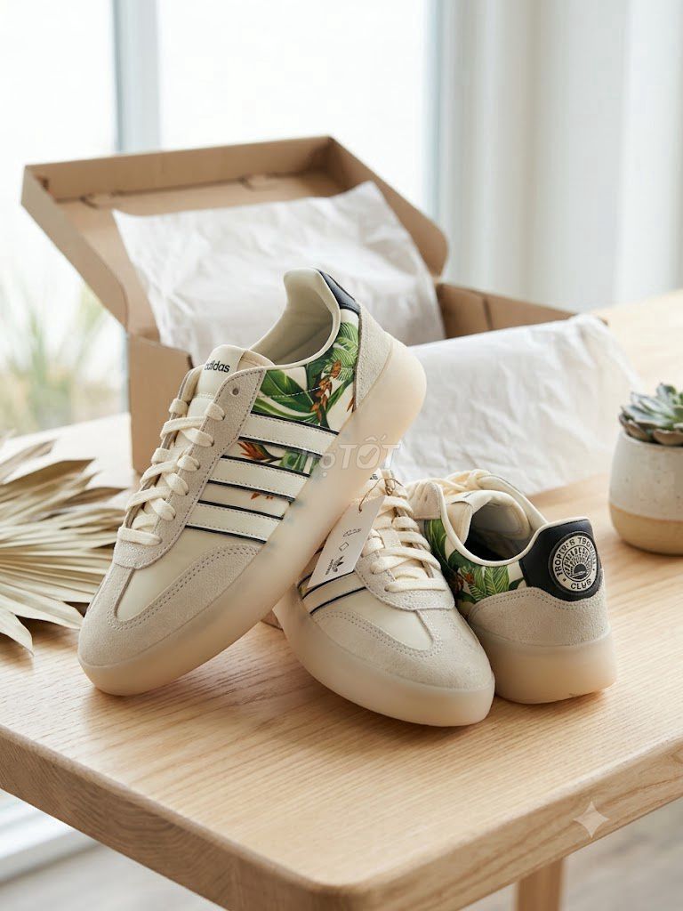 Giày thể thao Adidas Đế gum Kem Size 38. Mua bán Giày dép tại Quận Đống Đa Hà Nội được đăng bởi Trang hình 1