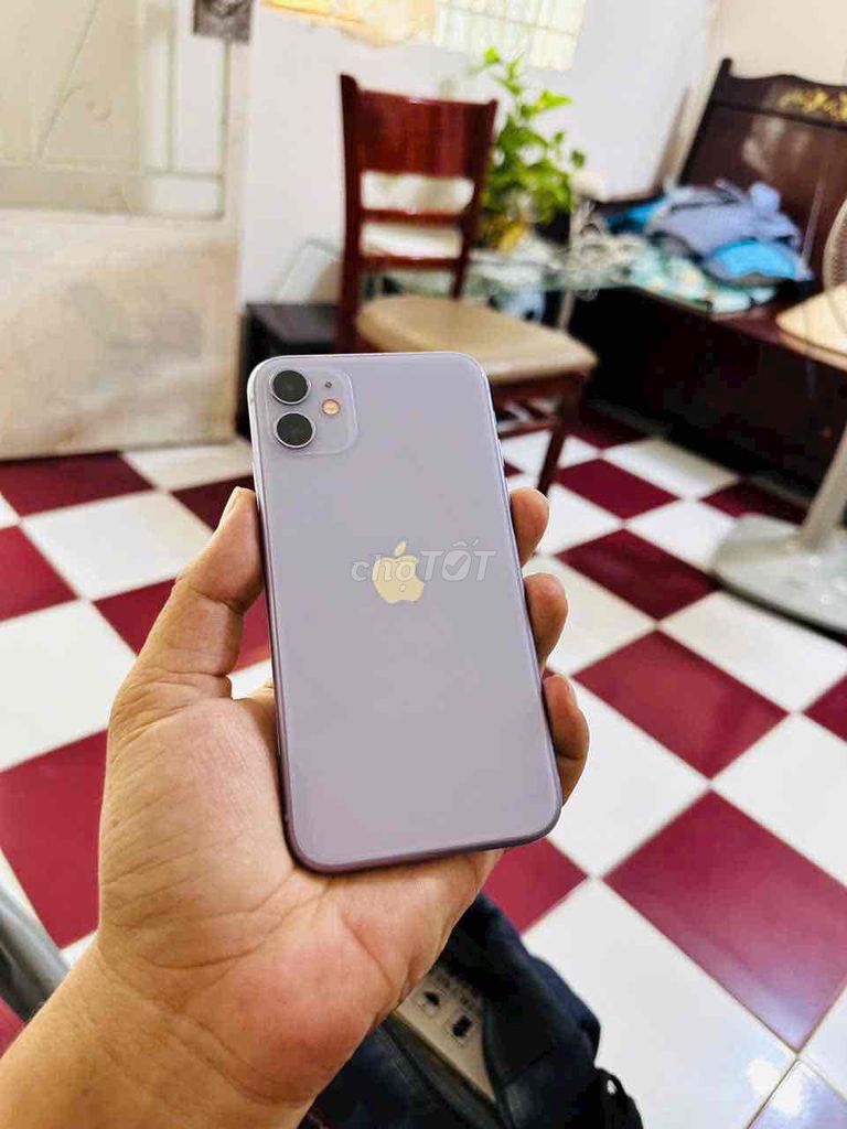 ⛔🥰 IPhone 11 Tím quốc tế 64gb.