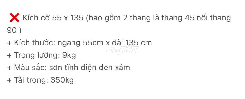 Thanh lý bục dốc lên xe máy