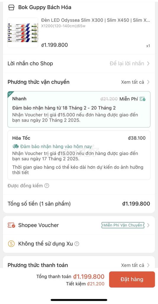 Đèn LED thuỷ sinh Odyssea