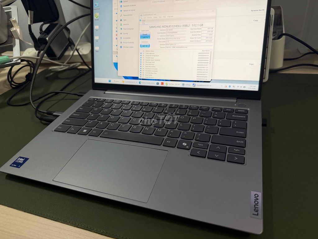 ThinkBook 14 G7 Ultra7 16GB/512GB/fullhd cảm ứng. Mua bán Laptop tại Thành phố Thủ Đức Tp Hồ Chí Minh được đăng bởi Huy hình 1