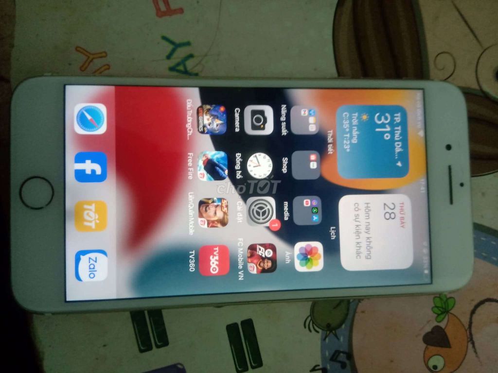 Apple iPhone 7 Plus 128GB MVT Ko Sim. Mua bán Điện thoại tại Thành phố Thủ Dầu Một Bình Dương được đăng bởi Hiếu  hình 1