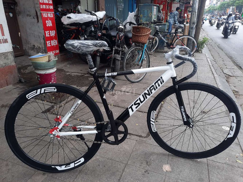 Xe đap FIXED GEAR MỚI bảo hành 1 năm