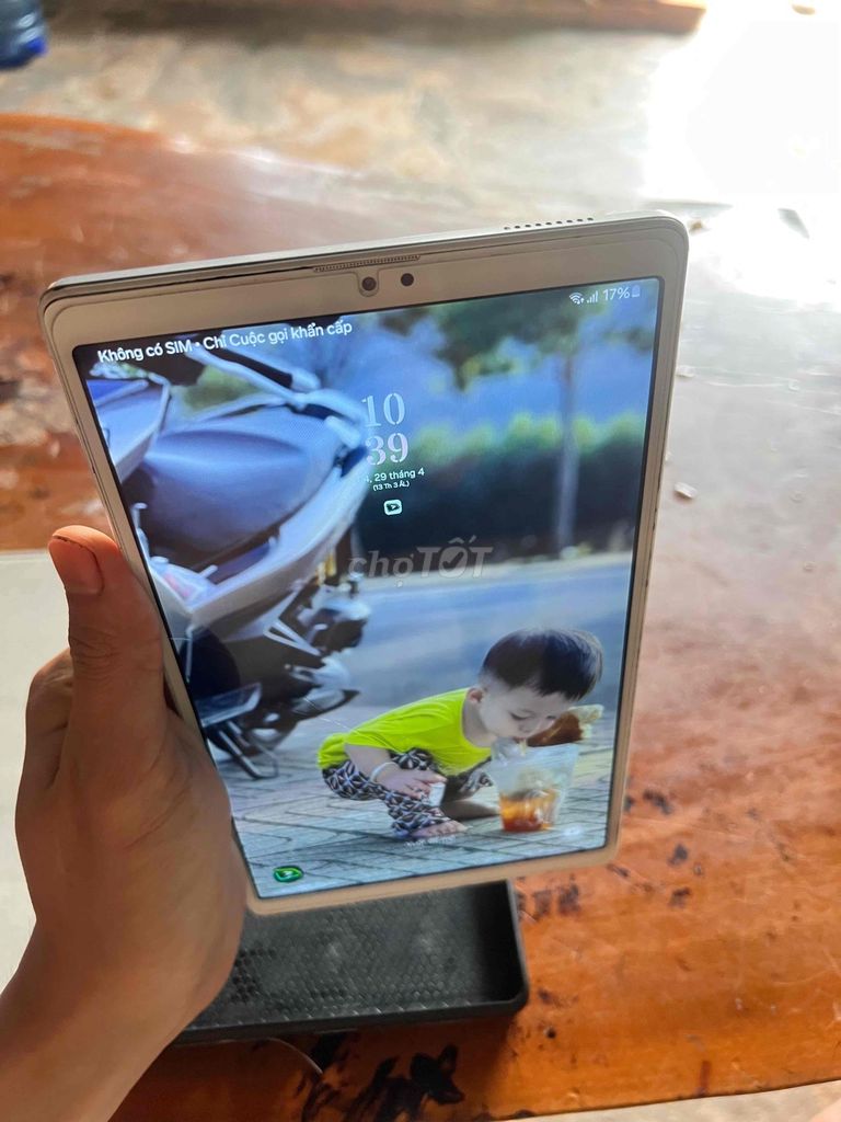 Samsung Tab A7 Lite Bạc. Mua bán Máy tính bảng tại Huyện Tánh Linh Bình Thuận được đăng bởi Tino Huỳnh hình 1
