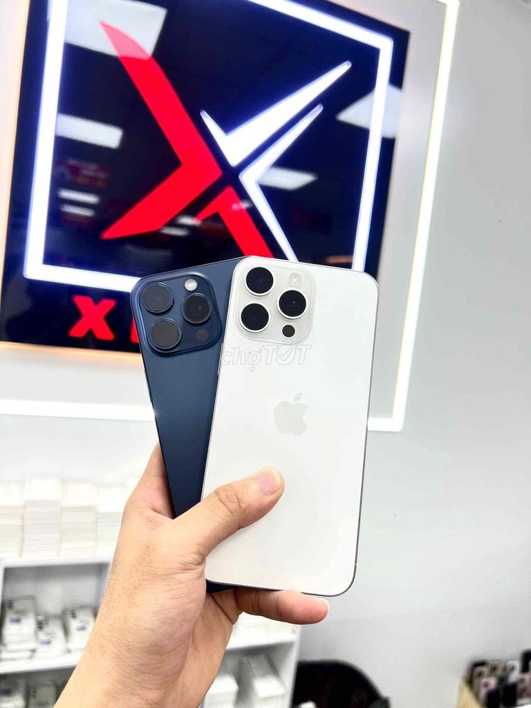 15 PRO MAX 256G 5G 2S -KHUNG VIỀN TITAN- 3 CAMERA. Mua bán Điện thoại tại Huyện Trảng Bom Đồng Nai được đăng bởi X Mobile Trảng Bom hình 1