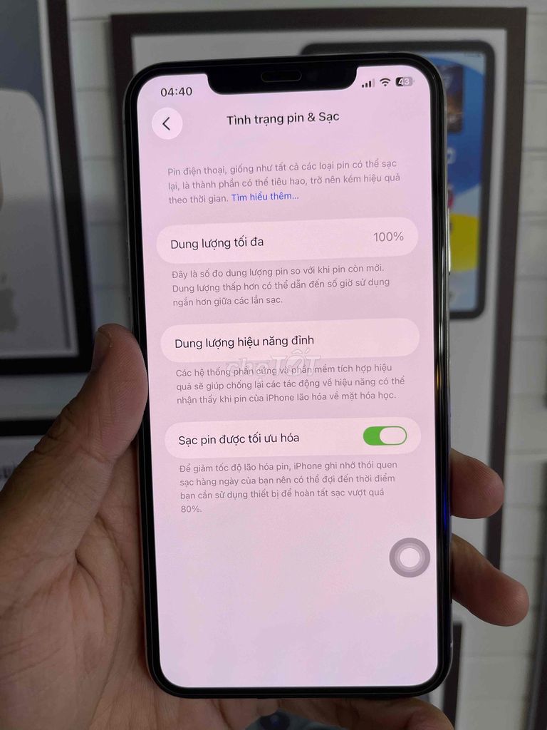 Apple iPhone 11 Pro Max 256GB Bạc Like New. Mua bán Điện thoại tại Huyện Củ Chi Tp Hồ Chí Minh được đăng bởi Kha Hoàng hình 1