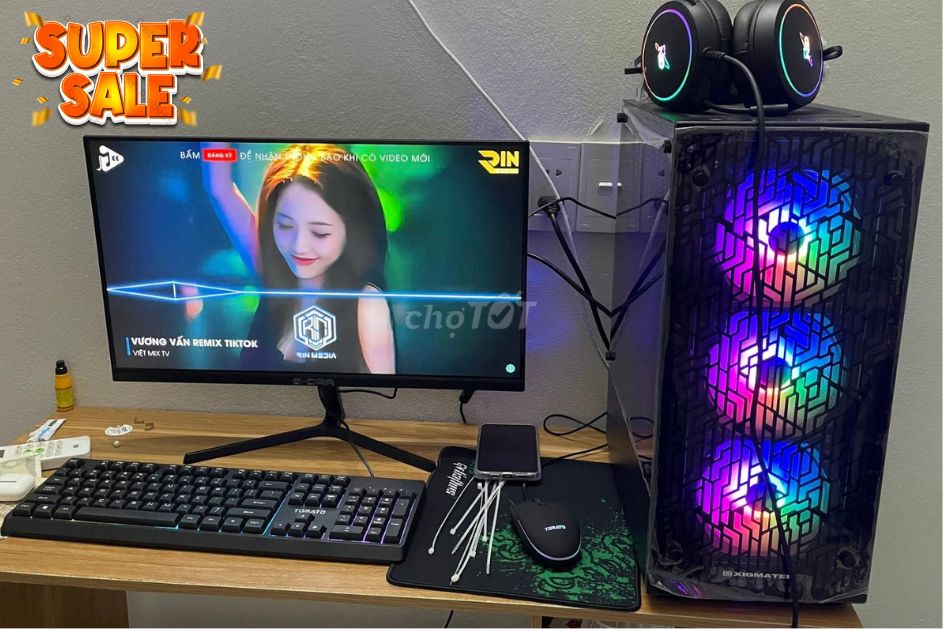 PC i5 10400F Văn phòng, Học Tập, Giải Trí, Cao cấp. Mua bán Máy tính để bàn tại Quận Tây Hồ Hà Nội được đăng bởi Bán Máy Tính Uy Tín hình 1