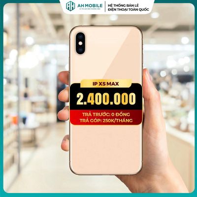🍎IPHONE XS MAX💥XẢ KHO  GIẢM SỐC 4TR - BAO NỢ XẤU 🍎