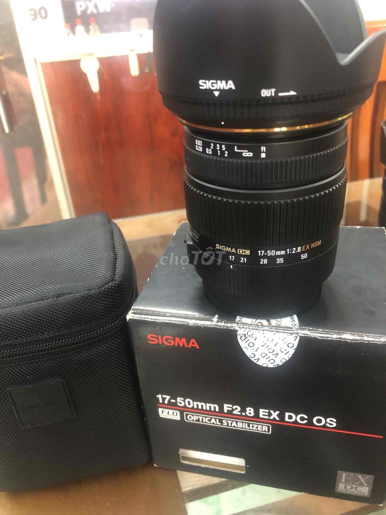 SIGMA 17-50m 2.8 HSM for CANON