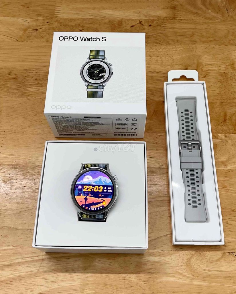Oppo Watch S  Đồng hồ thông minh. Mua bán Thiết bị đeo thông minh tại Quận 3 Tp Hồ Chí Minh được đăng bởi Minh Hoàng hình 1