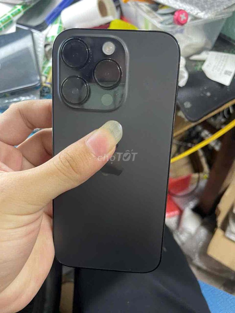 😝iphone 14 pro quốc tế 128gb thay màn jk