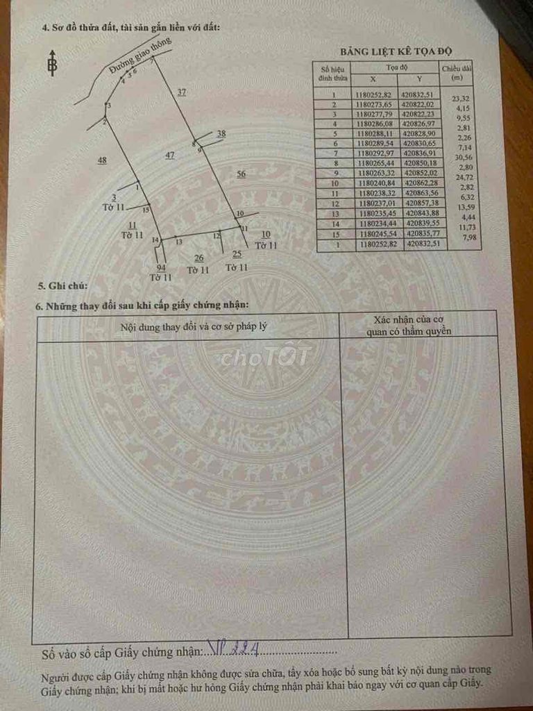 bán 1200 m2 ngay vòng xoay bến lức long thành