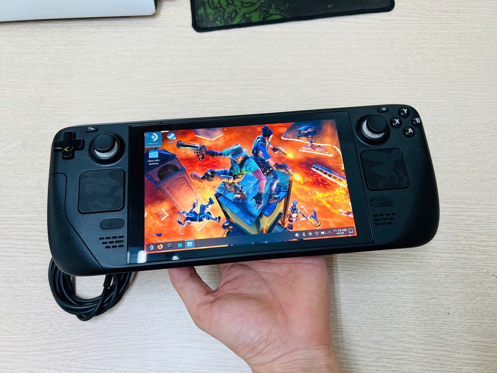 Máy chơi game Valve Steam Deck LCD 256GB Đen. Mua bán Thiết bị chơi game tại Quận Đống Đa Hà Nội được đăng bởi Tú Dybala hình 1