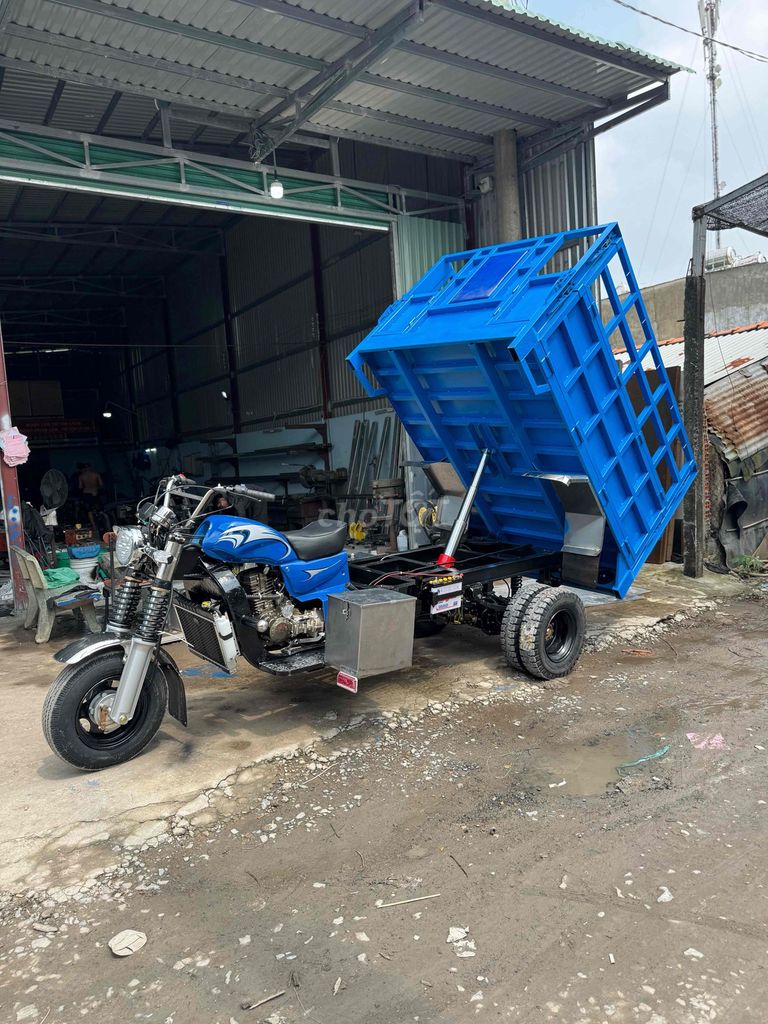 Đóng sản xuất  xe ba gác- ba bánh. Mua bán Phương tiện khác tại Huyện Đức Hòa Long An được đăng bởi Sản Xuất Xe Ba Bánh Đại Thành hình 2