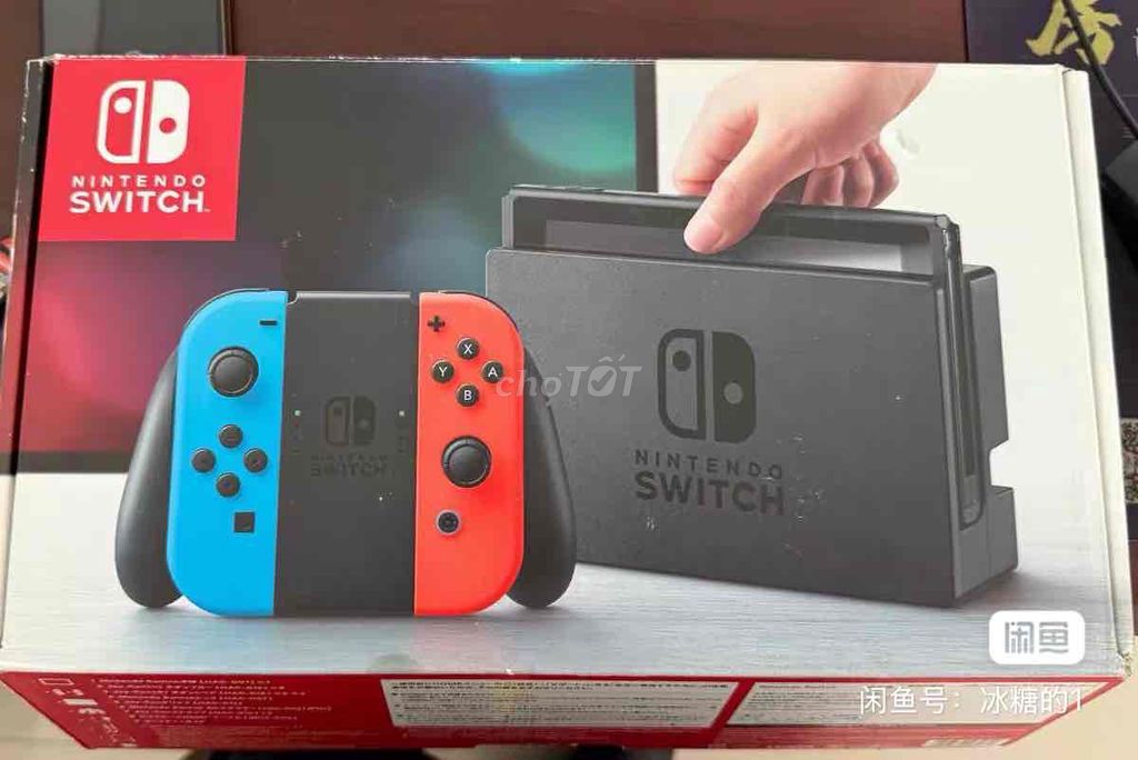 Nintendo Switch 32GB Nhật Bản Đã qua sử dụng. Mua bán Thiết bị chơi game tại Huyện Hóc Môn Tp Hồ Chí Minh được đăng bởi Meomeo hình 1