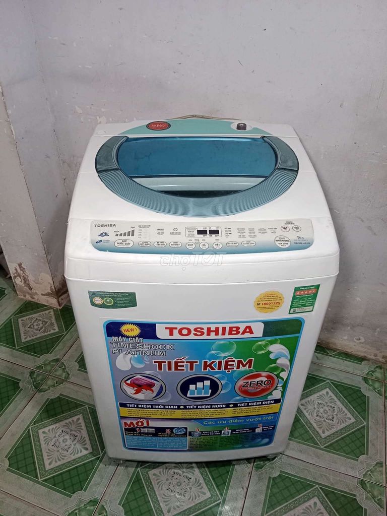 Máy giặt Toshiba 9kg Inverter. Mua bán Máy giặt tại Thành phố Thủ Đức Tp Hồ Chí Minh được đăng bởi Lê cát tường  hình 1