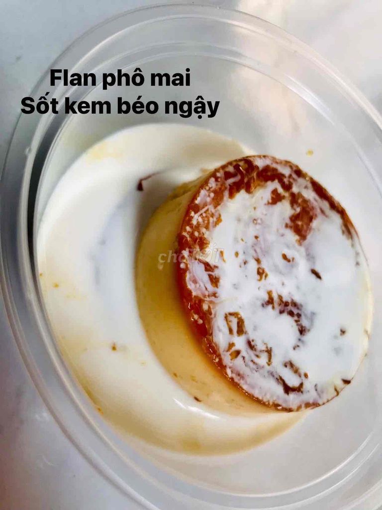 flan phô mai