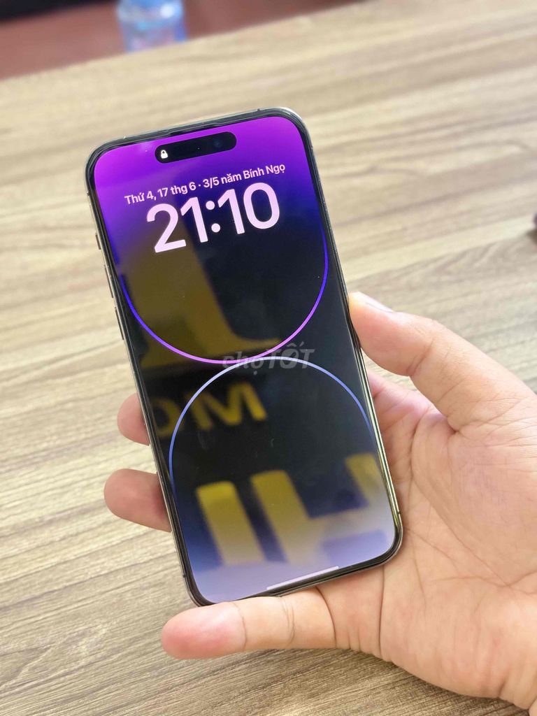 Apple iPhone 14 Pro Max 128GB Lock Mỹ Pin 97% cóGl. Mua bán Điện thoại tại Quận 8 Tp Hồ Chí Minh được đăng bởi Hàng Zin Chất Giá Rẽ Có Giao Lưu   hình 1
