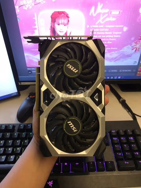 Thanh lí vga MSI GTX 1660 VENTUS XS 6G OC